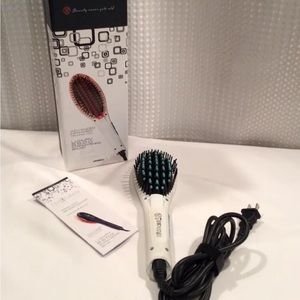 Pro Cabello Straightening Detangling White Luxury Brush 5500 UNISEX - NEW